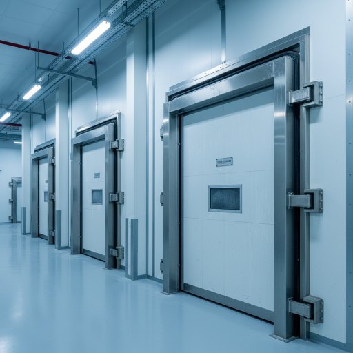 Insulated cold-room doors