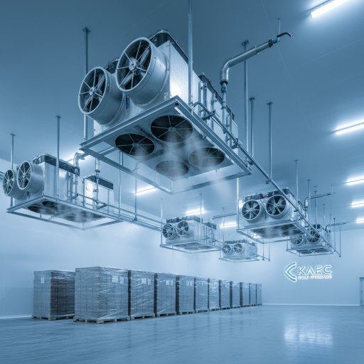 Ceiling-mounted evaporator units